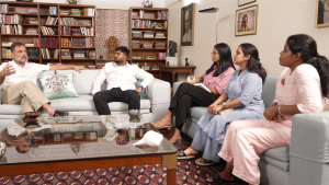 Gandhi said, "The courage and resilience with which India's youngsters have stood firm against Modiji's
