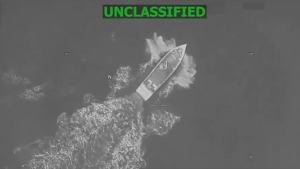 ​military said that two people were killed in a ⁠strike it launched on a ⁠vessel in the Eastern Pacific