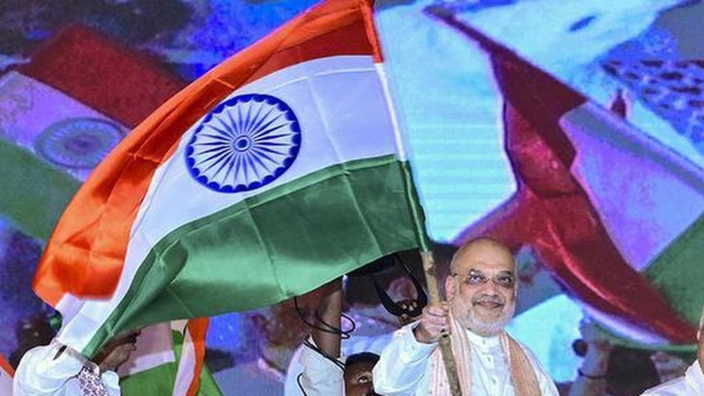 Amid the ongoing showdown between the BJP and the Congress over Vande Mataram , Home Minister Amit Shah