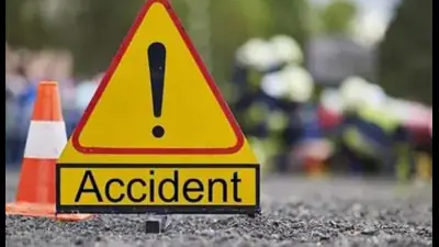 KANPUR A 14-year-old Class 8 boy was critically injured after a car struck his bicycle and dragged him
