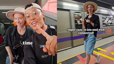 In the caption, they wrote, “Delhi Metro is genuinely cleaner and safer than a lot of Western