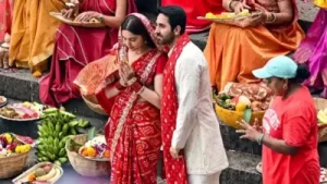Ayushmann Khurrana, Sharvari give sanskari vibes in first pics from sets of Sooraj