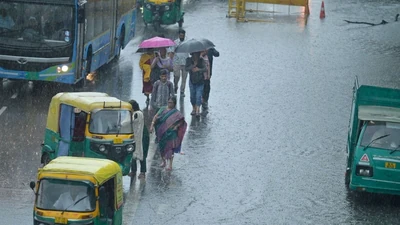 Rain hobbles Delhi-NCR again as flooding chokes roads and traffic crawls