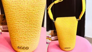 The ECCO Pot Bag caught my attention for exactly that reason