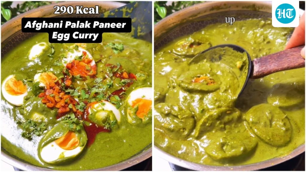 Imagine crossing your favourite lasooni palak paneer with a creamy, zesty Afghani gravy – that’s exactly