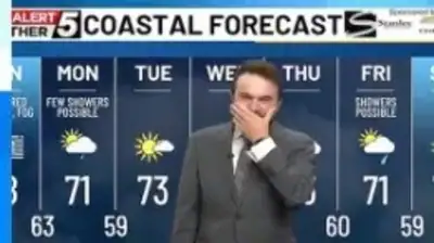 Patrick Osborn, while presenting a routine weather report on Maine's: A practical reader guide