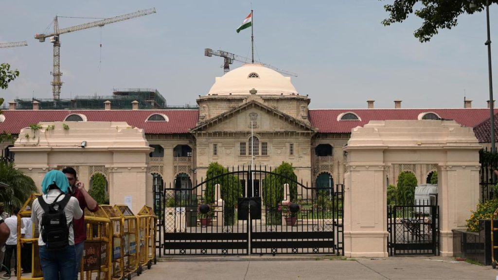 The Allahabad High Court recently held that wearing a headscarf could not be established as