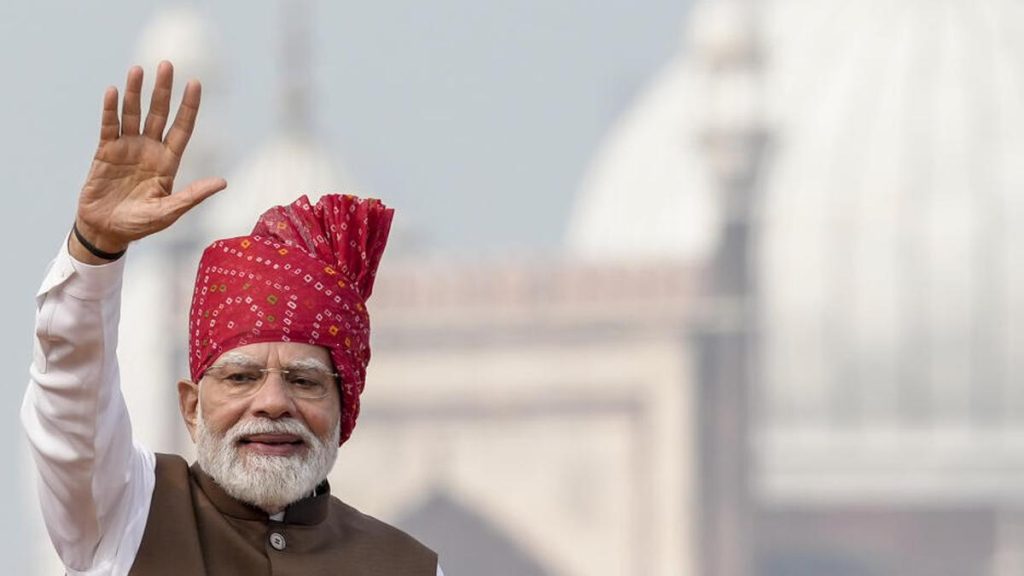 Addressing the nation from the ramparts of the Red Fort on the 80th Independence Day, Mr — Earlier
