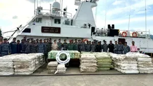 55 kg meth worth ₹300 crore seized from maize consignment near Mumbai port