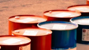 The drop came as tensions between the United States and Iran increased, raising fears that oil supplies