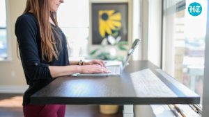 An analysis in 2018 found standing at a desk burned just nine more calories per hour than sitting