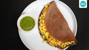 One such recipe was shared by chef Sanjeev Kapoor on his website – Stuffed ragi cheela