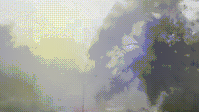 “Scattered heavy rains with loud lightning strikes, gusty winds up to 25km/h will occur in parts