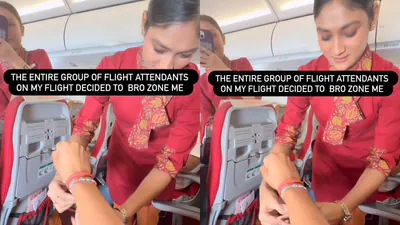 Air India cabin crew member ties Rakhi to passenger, argues: 'Flight: A practical reader guide