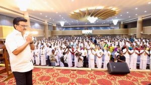 Party sources said as many as 22 of the existing 77 district secretaries were ineligible to continue