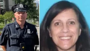 A manhunt is underway for a woman days after her husband, Worcester Police Officer Kurt Solomon, was