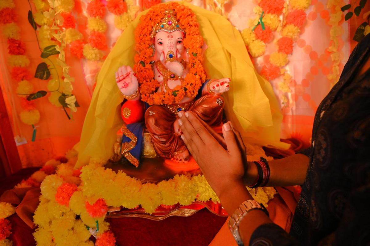 Devotees pray at the Shri Sidhi Vinayak Ganesh Mandir on the occasion: A practical reader guide