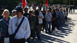 Since Tuesday, thousands have lined up outside the Royal Palace's: A practical reader guide