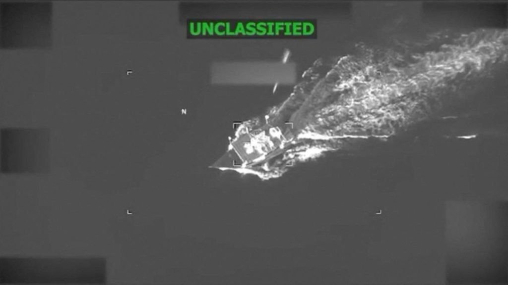 military attacked a boat suspected of being used to smuggle drugs: A practical reader guide