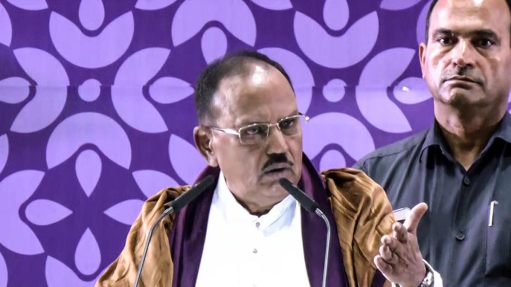 National Security Advisor (NSA) Ajit Doval said on Saturday: A practical reader guide