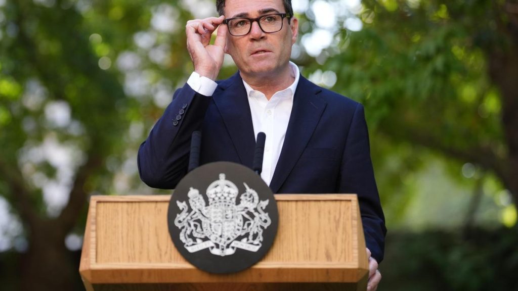Prime Minister Andy Burnham said that Britain has agreed to provide: A practical reader guide