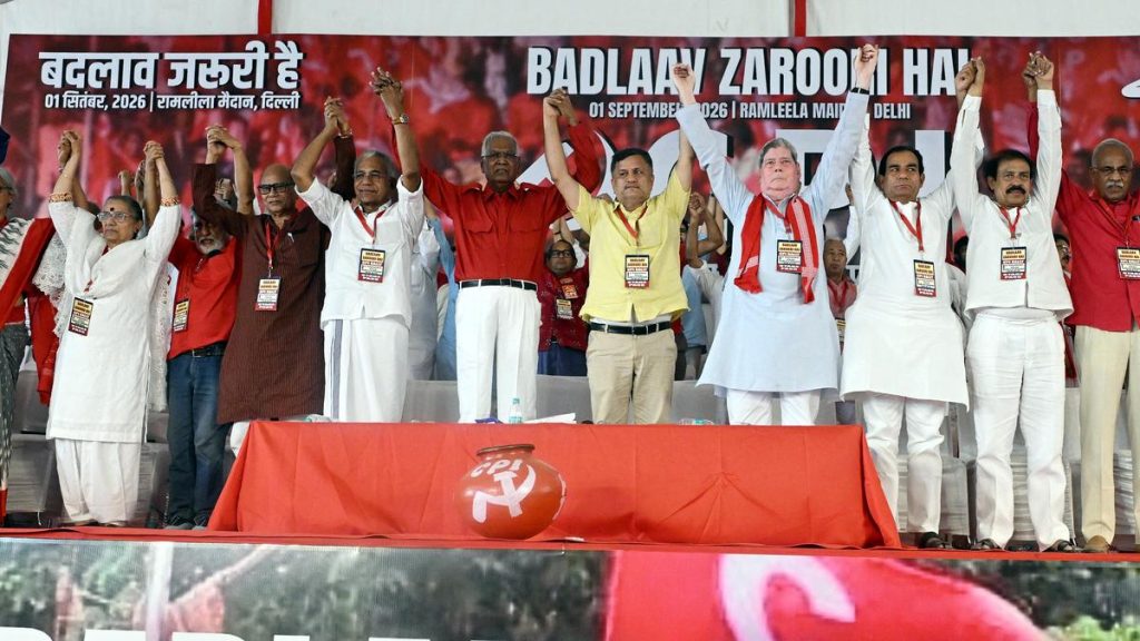 CPI targets Modi government at Delhi rally, calls for 'change': A practical reader guide