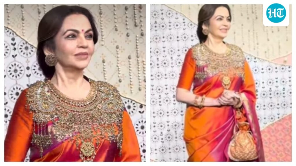 Nita Ambani wore a luxurious silk saree with a gorgeous blend: A practical reader guide