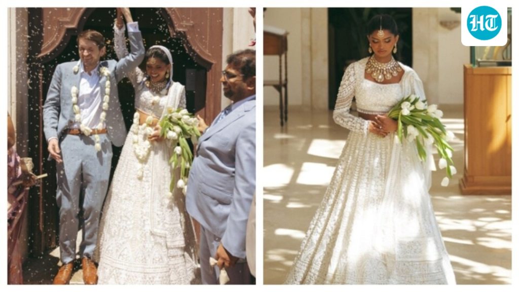 Moving beyond conventional desi glitz and glamour, bride Divya: A practical reader guide