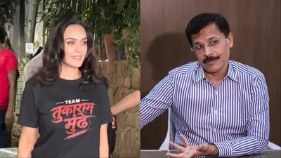 Preity was seen sporting a black tee emblazoned with the words ‘Team: A practical reader guide