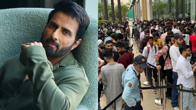 Sonu Sood reacts to long queues, shares photo saying 'new phone, new: A practical reader guide