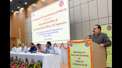 Earlier, the ECI had conducted training of the district election: A practical reader guide