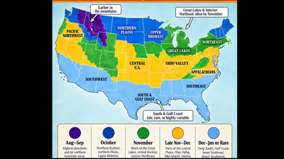 Winter's first measurable snowfall could arrive in parts: A practical reader guide