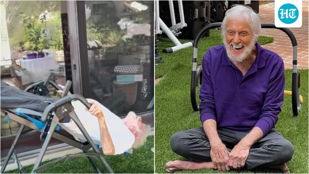 Van Dyke captioned the video, “1/2 workout inversion table.”: A practical reader guide