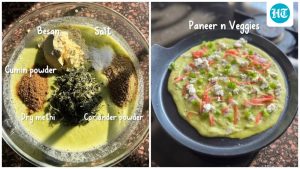 This 10-minute high-protein moong dal paneer cheela recipe packs 32g: A practical reader guide