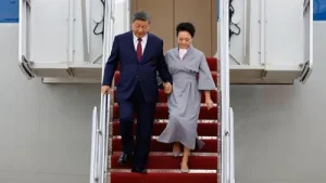 As the two descended the stairs from their plane on Wednesday, Xi: A practical reader guide