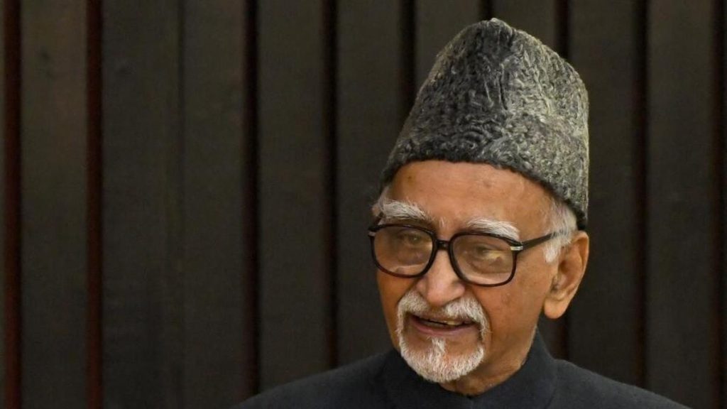 Hamid Ansari described the former The Hindu and Frontline columnist: A practical reader guide
