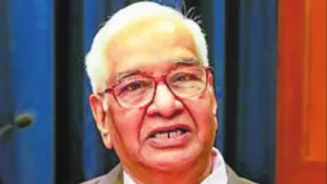 Justice Chavan was part of the seven-member committee, headed: A practical reader guide