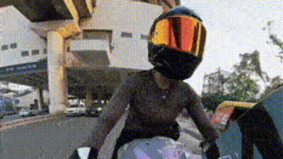 'Kept making hand gestures' — On camera, car chases, rams woman biker: A practical reader guide