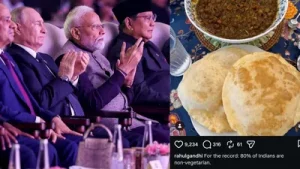 Congress leader Rahul Gandhi seems unimpressed with the food that was: A practical reader guide
