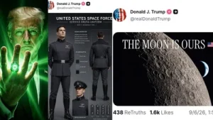 Trump claims moon, reveals 'Space Force' uniform, uses AI to flaunt: A practical reader guide