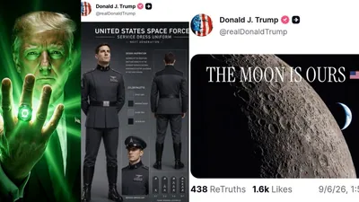 Trump claims moon, reveals 'Space Force' uniform, uses AI to flaunt: A practical reader guide