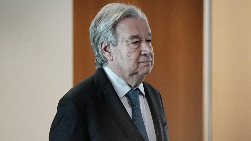 United Nations Secretary General Antonio Guterres on Monday October: A practical reader guide