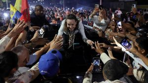 She left Venezuela last December to receive the Nobel Peace Prize: A practical reader guide