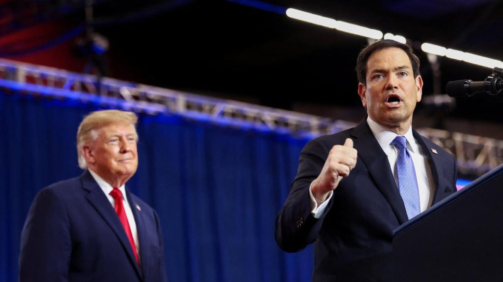 Rubio on stage at his campaign rally in Corpus Christi, Texas: A practical reader guide