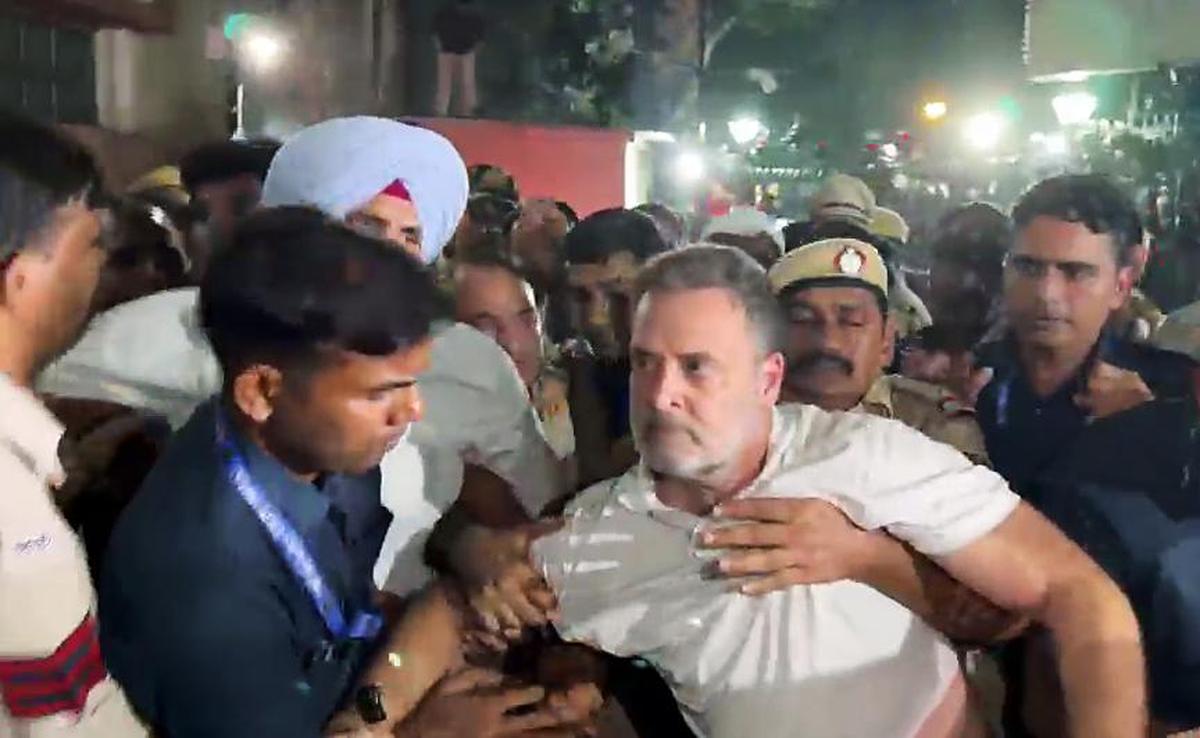 Standing inside Akashvani Bhavan premises, Lok Sabha LoP Rahul Gandhi: A practical reader guide