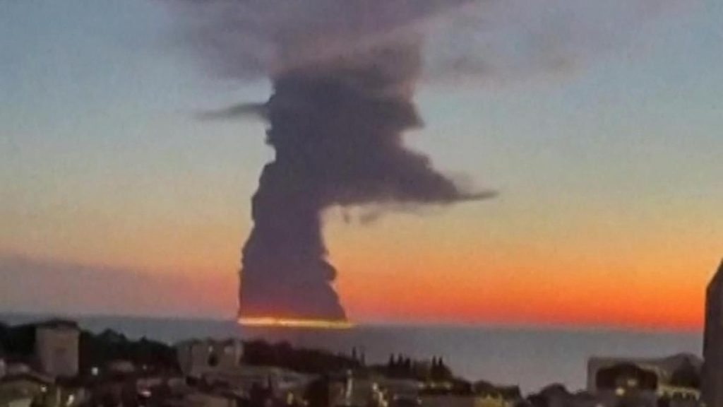 Ukraine struck an oil tanker off the southern Russian coast: A practical reader guide