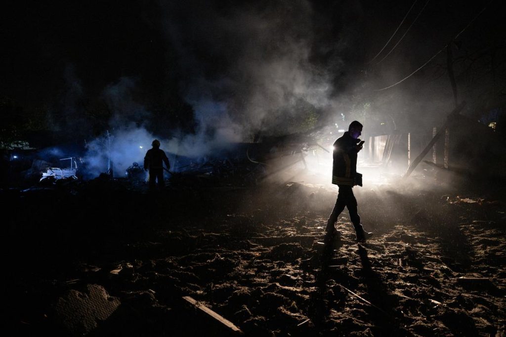 Ukrainian firefighters work at the site of a Russian missile strike: A practical reader guide