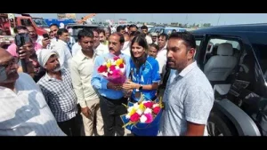 Athlete Parul Chaudhary received a grand welcome on Friday as she: A practical reader guide