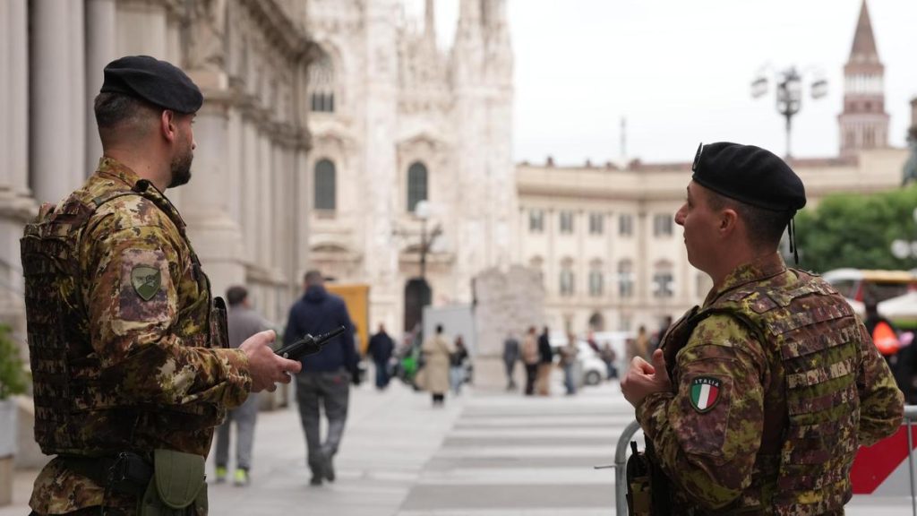 “Italy deployed soldiers to Milan as the nation's fashion and finance: A practical reader guide