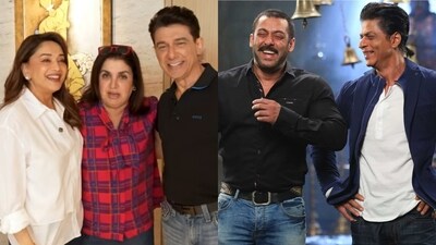 Bollywood filmmaker and choreographer Farah Khan visited Madhuri: A practical reader guide